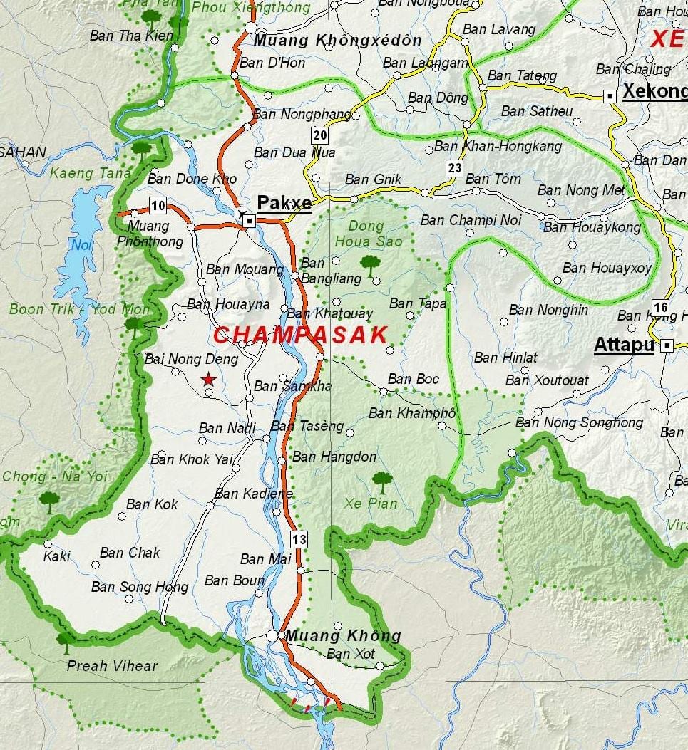 Harta e champasak laos