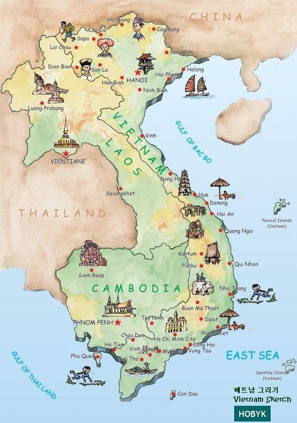 laos tërheqjet hartë